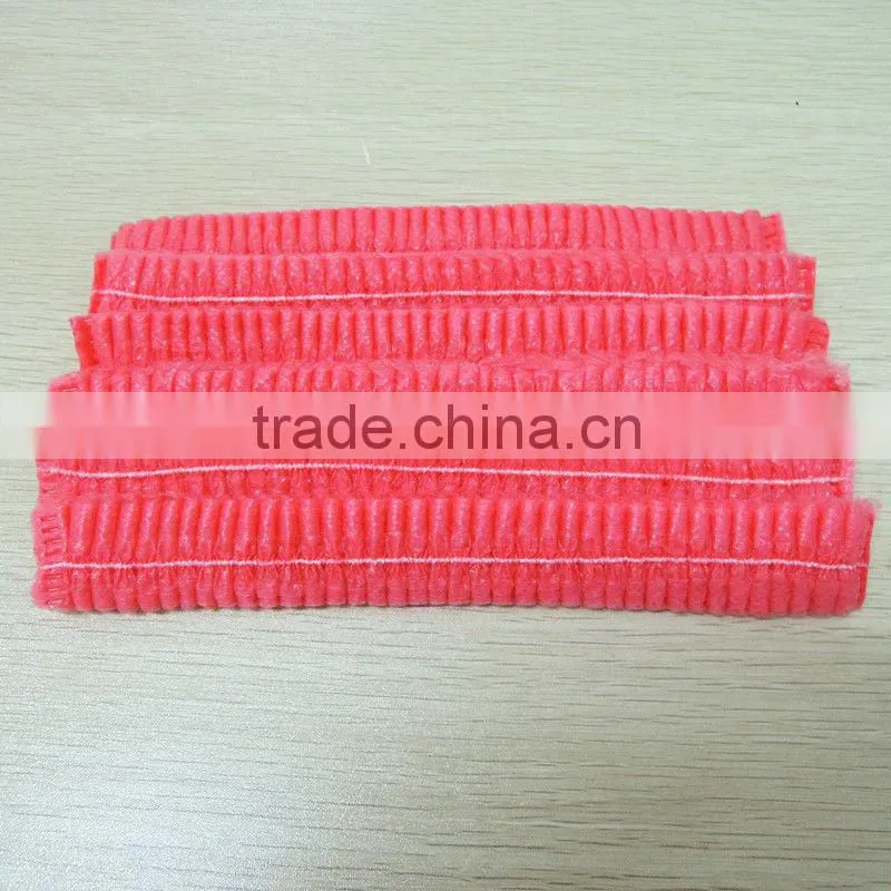 disposable non woven hair cap bouffant stretch dust cap