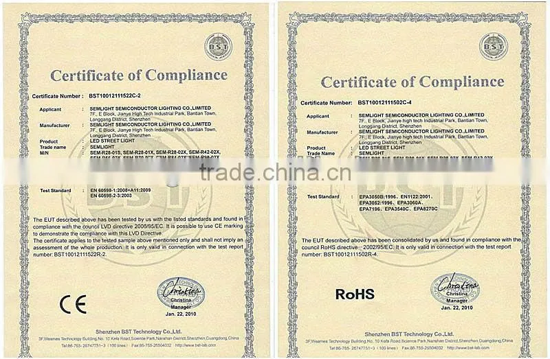 TUV CE RoHS IEC Approved Solar Power E40 36W Street Light LED Module