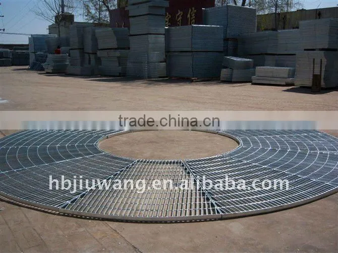 Metal deck steel grating( customized shape)