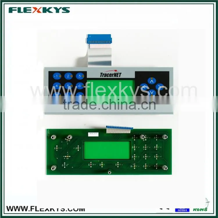 Famous intellectual pcb membrane keyboard