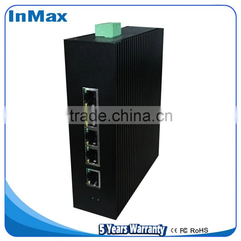 Full Gigabit Unmanaged PoE Industrial Ethernet Switches for Intelligent Transportation P505C