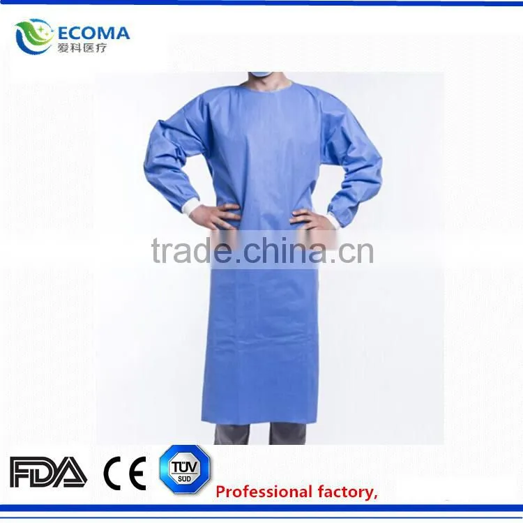 From factory with FDA AUDIT High Risk Reinforced SMMS Surgical Gown