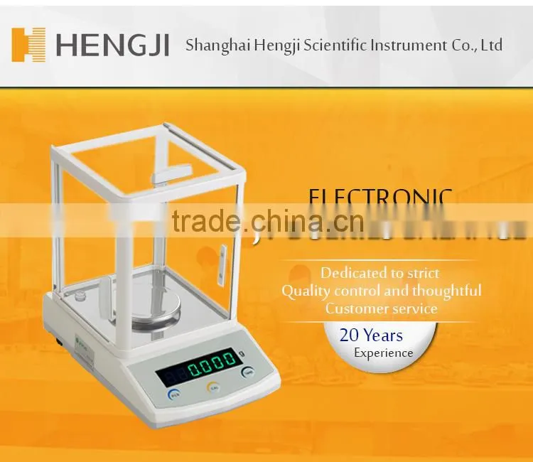 0.001g Readability LED display digital weighing balance