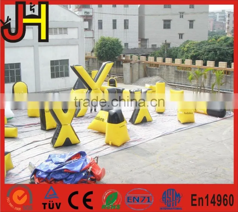23pcs Cheap JH Inflatable Paintball Air Bunker For Laser Tag Game