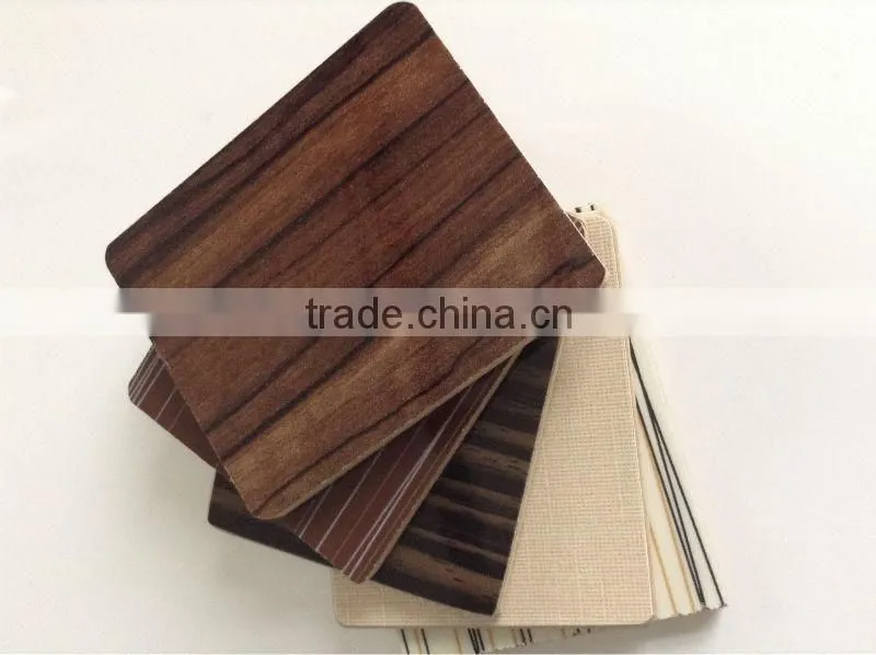 Wood Grain Color UV coated mdf