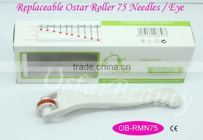 ( CE Proof ) beauty roller replaceable head dermaroller RMN 75