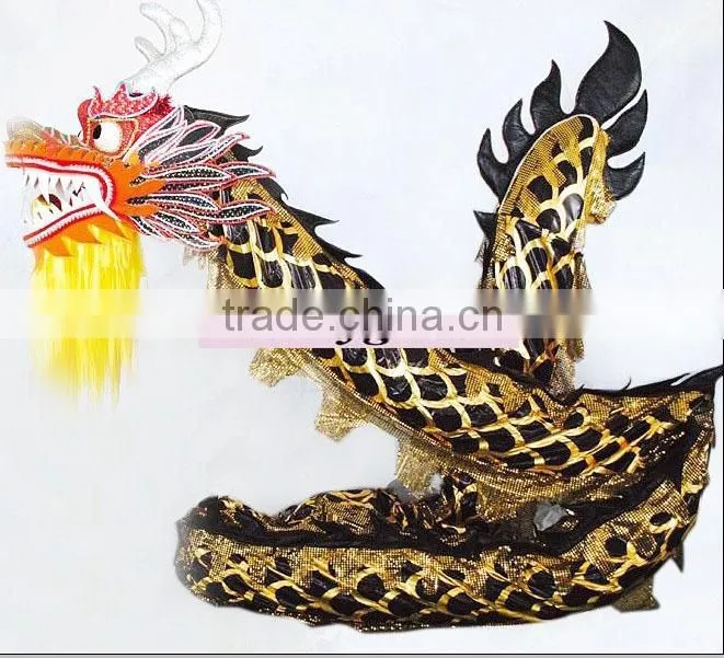 2015 popular selling personized yellow dragon in 18m length