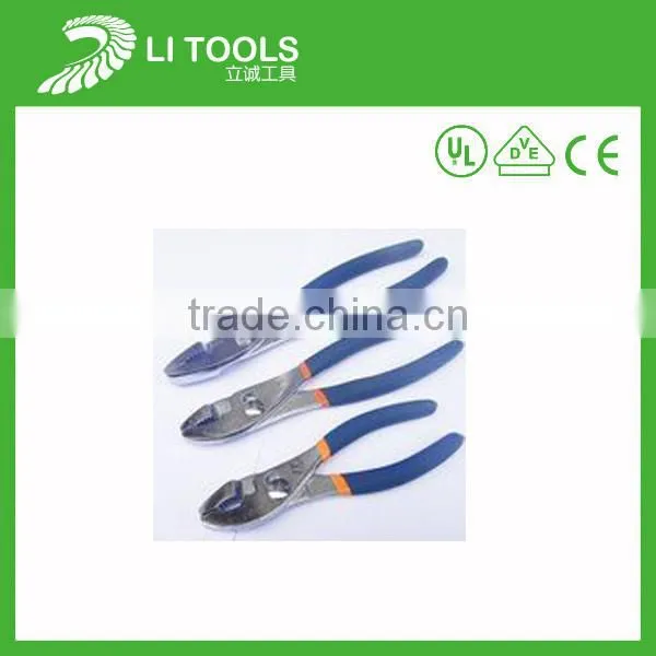 8'' combination plier with black finishing