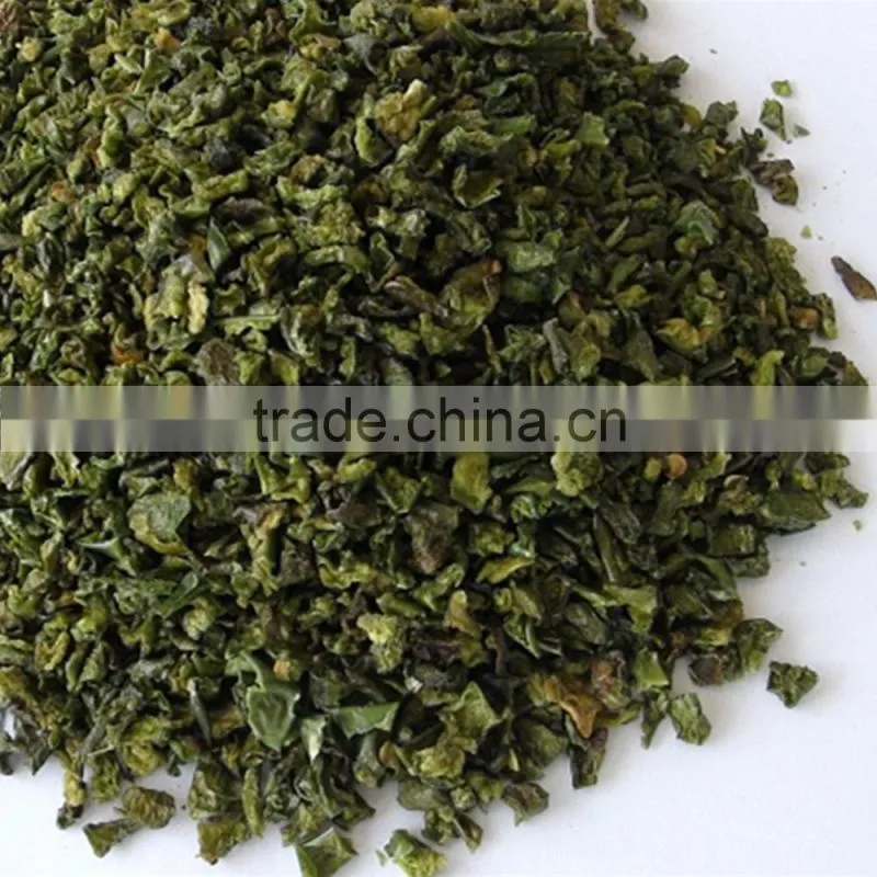 China Top 8 Factory Manufacturer Dehydrated Dried Green Chili Flakes with HACCP and HALAL Certificate