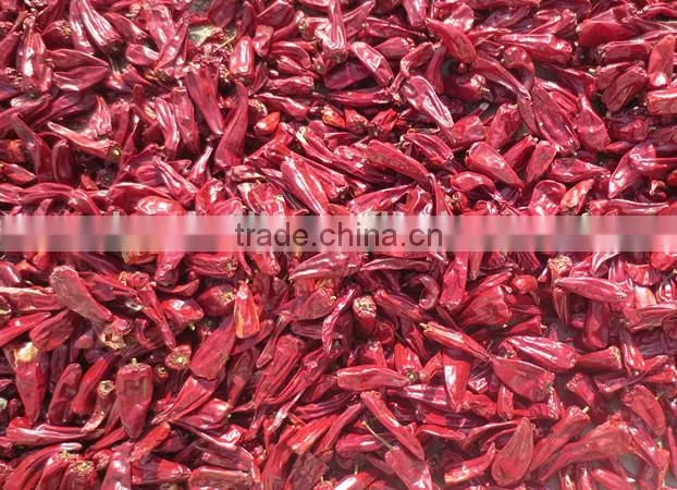 Dried red low hot chilli yiduhong chilli yidu chilli stemless