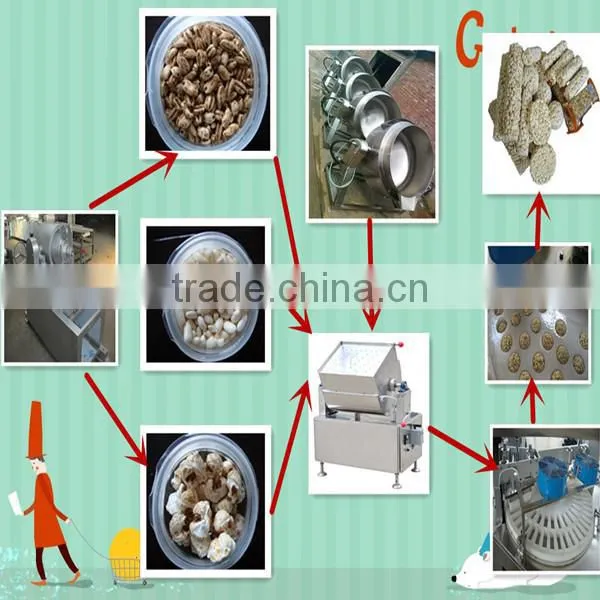 high efficiency and professional rice cake forming machine