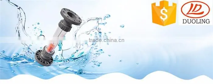 Plastic glass rotameter air flow meter rotameter
