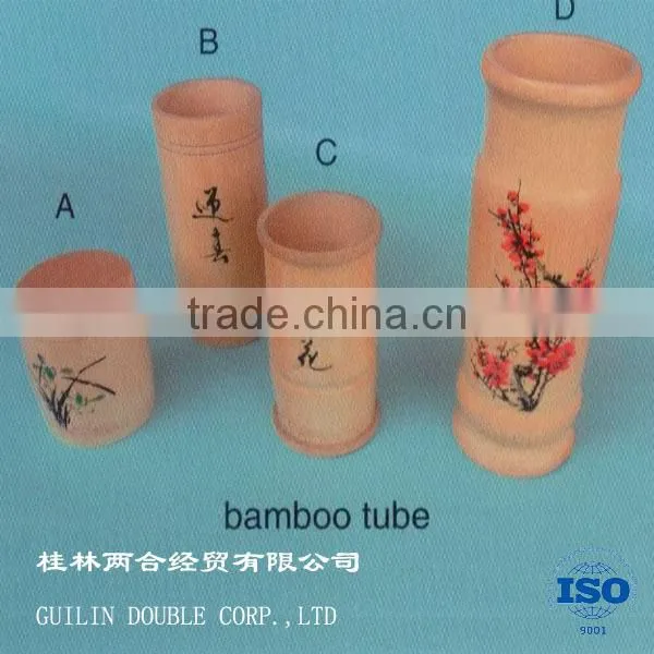 ISO factory wholesale natural bamboo tea tubes