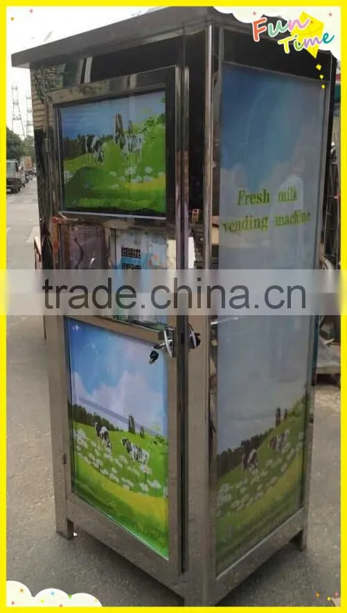 150L and 200L Best quality commercial automatic fresh milk dispenser and milk atm machine