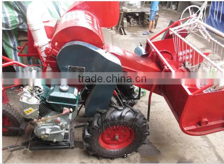 Diesel/gasoline engine mini harvester for rice wheat