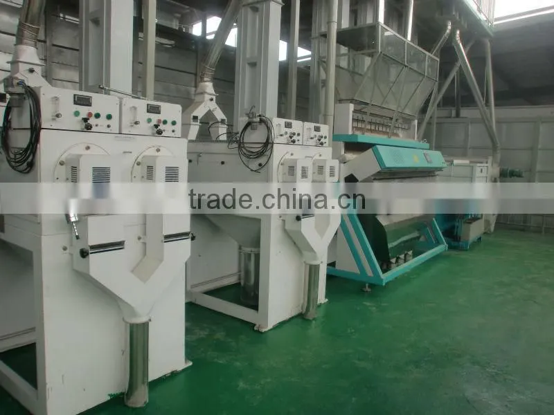 mini rice mill set