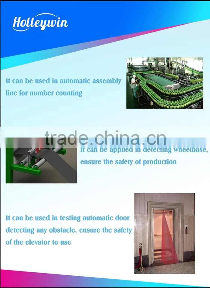 MR-BJS Square Diffuse-reflective /Retro-reflective /Thru-beam Photoelectric Sensor / Transducer / Photoelectric Sensor