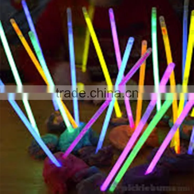 DIY Super Cool and Glow in the Dark Glow Stick Play Dough with mix colors