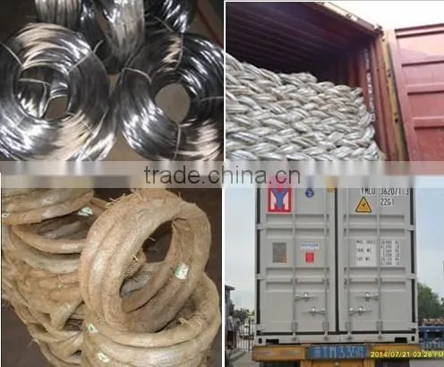 yiwu market factory hot sales 18 22 gauge low price electro galvanized wire iron rope