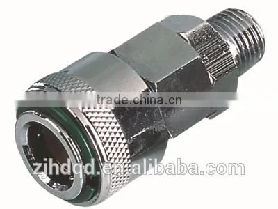Japan one touch male coupler ,1/4 " 1/2" 3/8" NPT thread ,high quality quick coupler