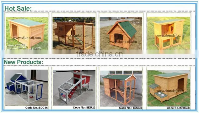 SDC04 Fir wood pet furnitures of house