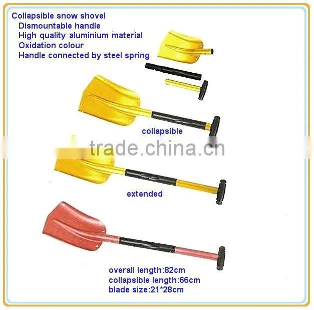 telescopic aluminium shovel