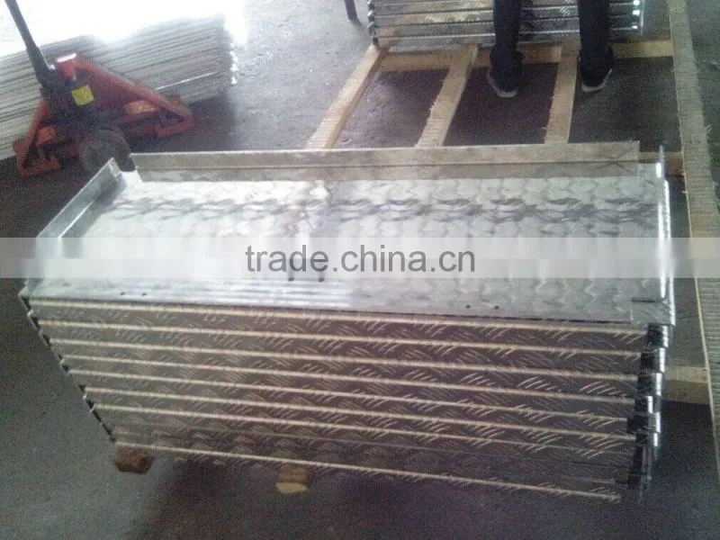 ISO certificated company, OEM Aluminum alloy processing spare parts, aluminum checkered part, hatches