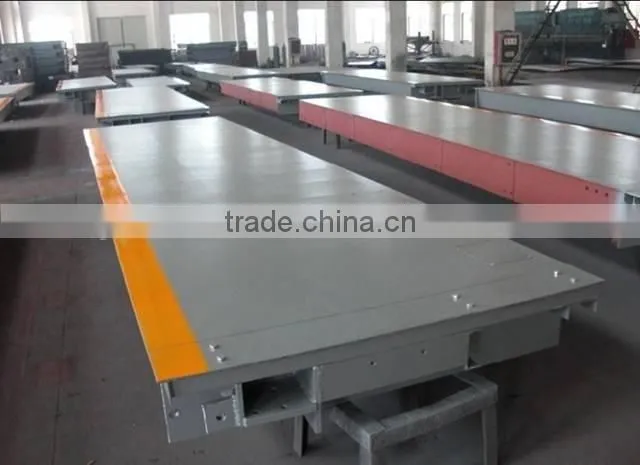 Electronic 80 ton Portable Weighbridge 3*18m Weight Truck Scale