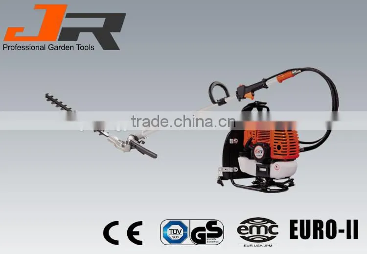 Long working life 2-stroke 43cc backpack pole trimmer