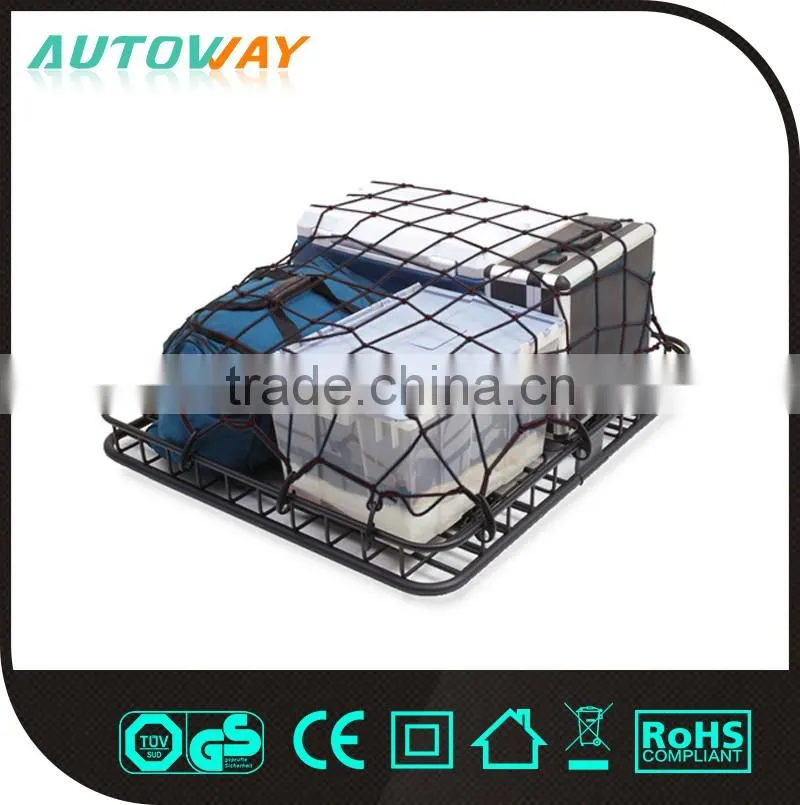 Elastic Motorcycle Luggage Net with plastic hooks Cargo Nets Bungee Cord Net