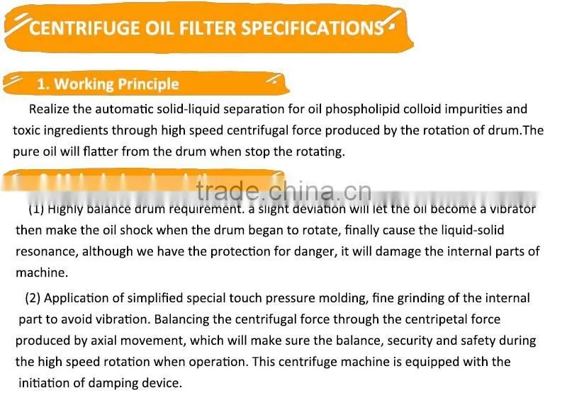 100kg/h Commercial oil filtering machine/cooking oil filter/edible oil purifier