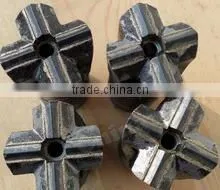 Cross Bit for Drilling Rocks