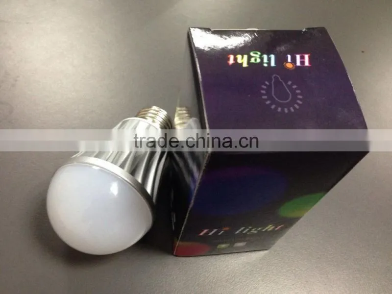 Smart LED Bulb With Remote Control For Intelligent Home System, 16 000 000 kinds color of light-changing Smart LED Bulb