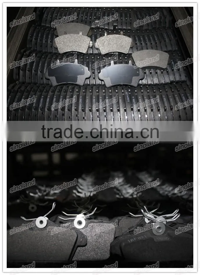 Auto brake system spare parts car friction pad