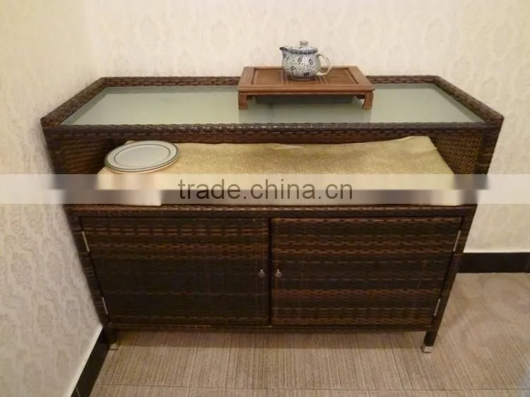 Rattan Locker Restaurant Used Cabinet