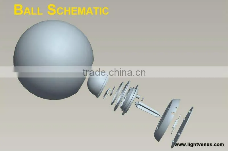 IP68 Waterproof Ball With LED Light