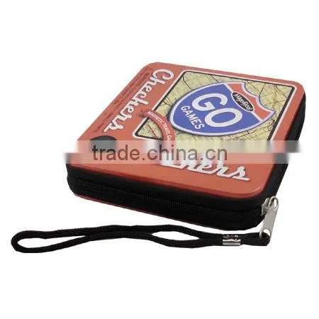 music vcd cd dvd tin zipper box