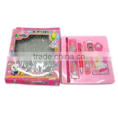pencil ballpen eraser ruler back to school set in color box