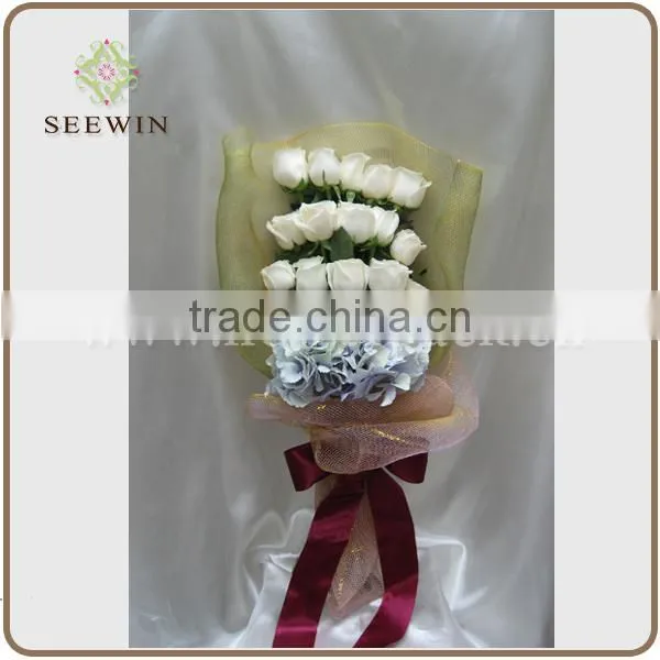 bright color decorative PP mesh for flower wrapping