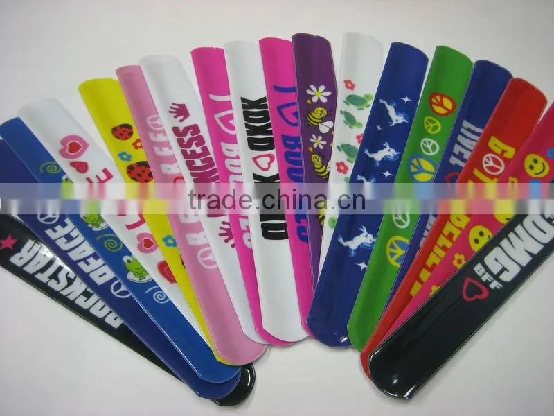 Reflective Snap Slap Bands Different Styles Lots Of Colors UK STOCK FAST