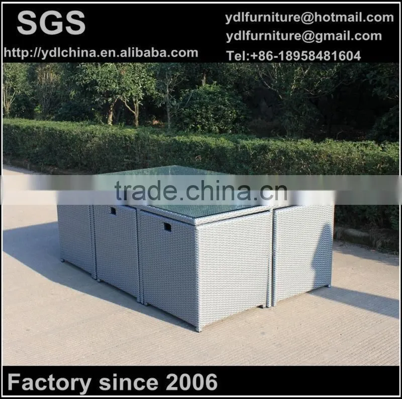 all weather rattan garden furniture dining set