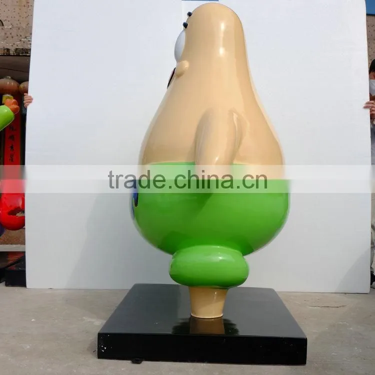 Movie FRP Patrick Star statue cartoon