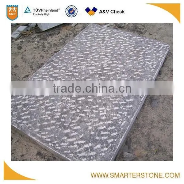 Brown limestone tiles for wall cladding