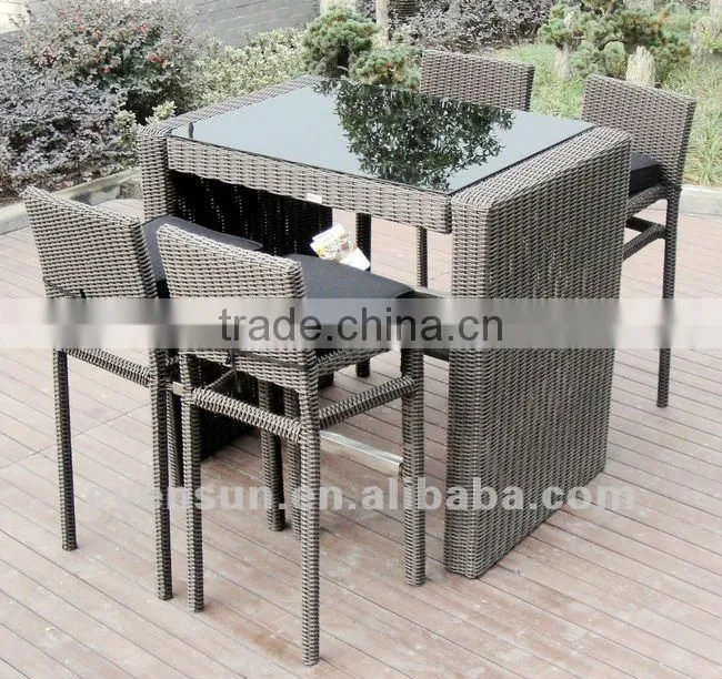 Rattan bistro set