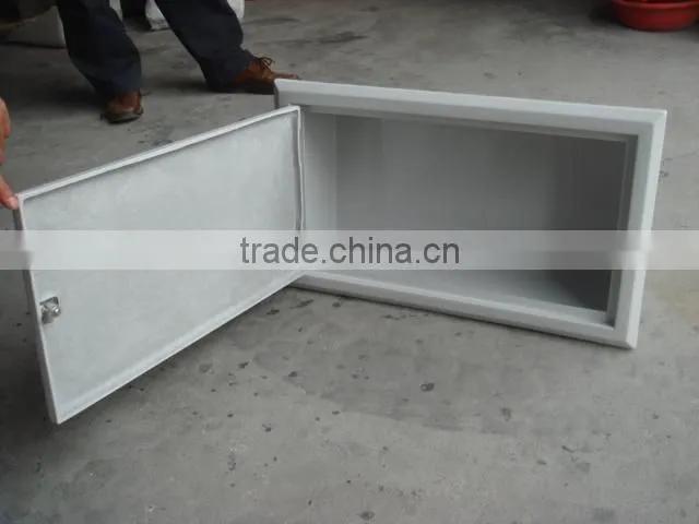 GRP water meter box, customized, hand lay process