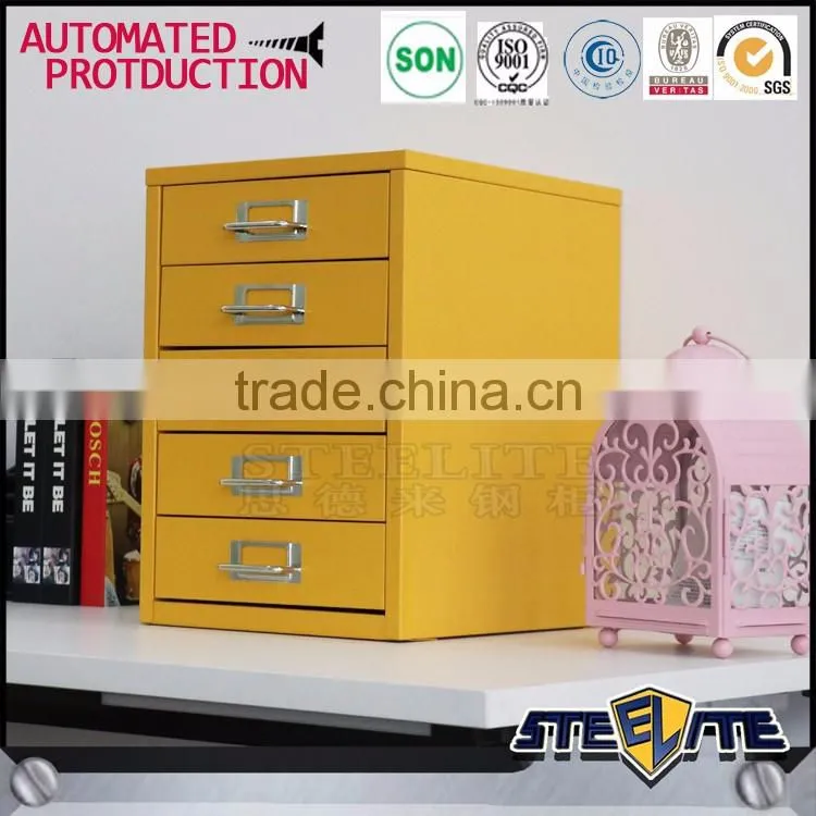 Australia hot sale living room furniture cheap bedside small metal 5 drawers cabinet