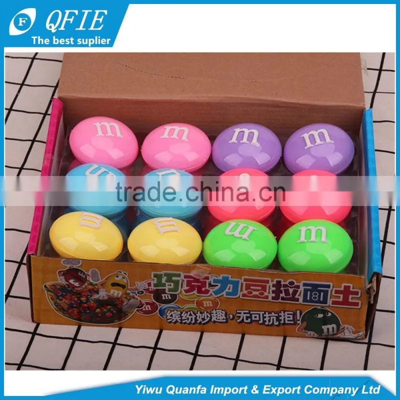 6CM M Beans Crystal Mud For kids Polymer Clay Air Dry Plasticine magic Play dough Children Crystal Soil