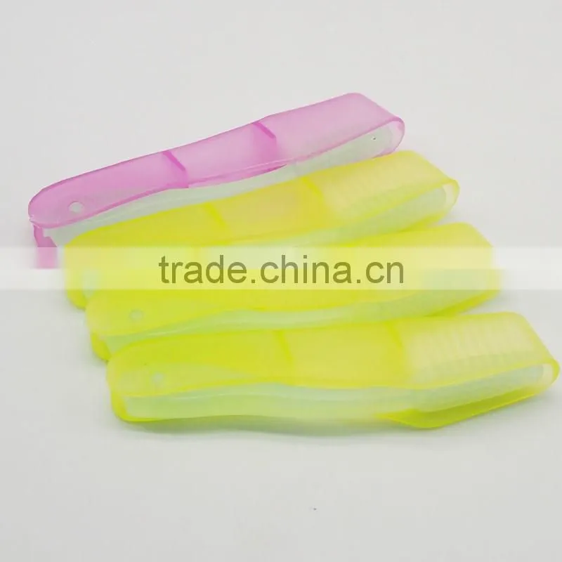 oral care products travel foldable toothbrush high quality portable tooth brush