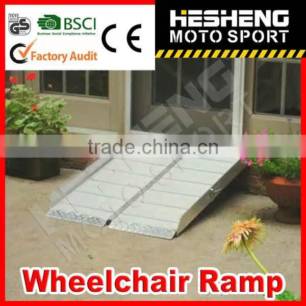 HESHENG 2014 HOT SELL Folding Wheelchair Ramp with CE approved