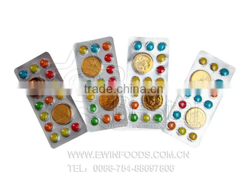 Gold Coin Chocolate and Chocolate Bean